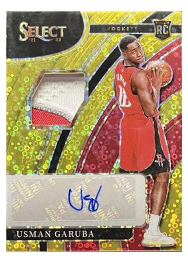 2021-22 Panini Select Base Set Usman Garuba #161 card