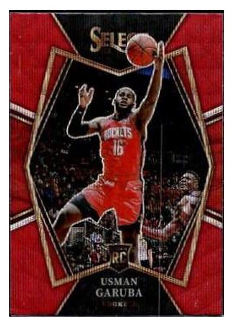 2021-22 Panini Select Base Set Usman Garuba #161 card