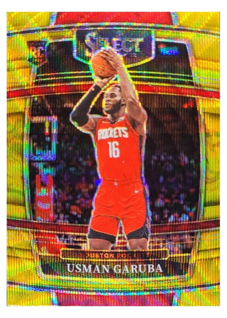 2021-22 Panini Select Base Set Usman Garuba #56 card