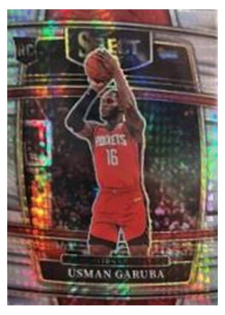 2021-22 Panini Select Base Set Usman Garuba #56 card
