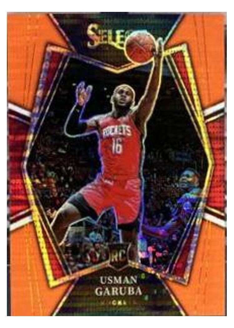 2021-22 Panini Select Base Set Usman Garuba #56 card