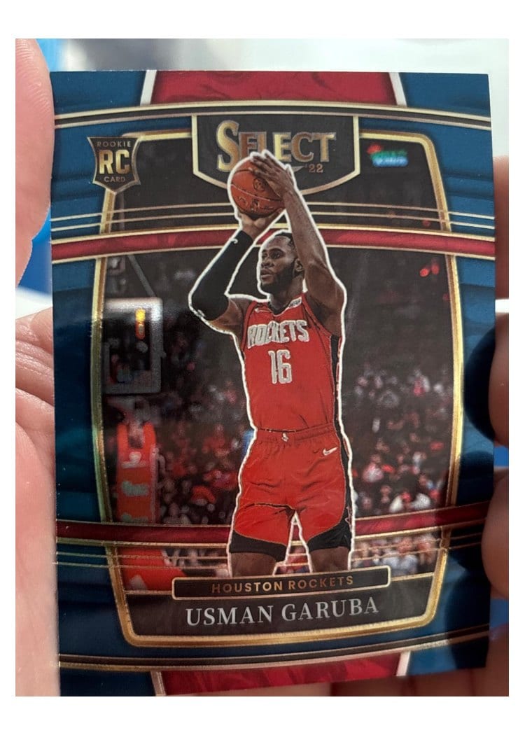 2021-22 Panini Select Base Set Usman Garuba #56 card