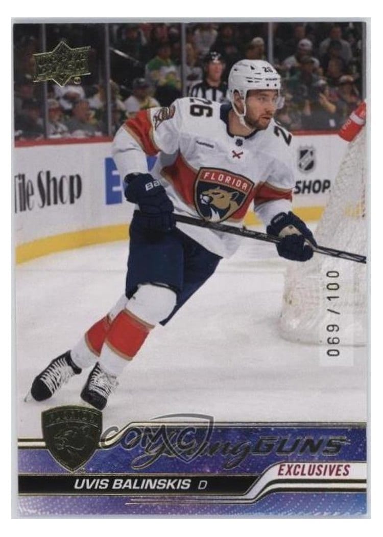 2023-24 Upper Deck Base Set Uvis Balinskis #476 card