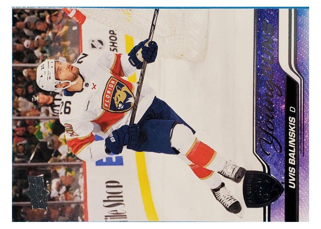 2023-24 Upper Deck Base Set Uvis Balinskis #476 card