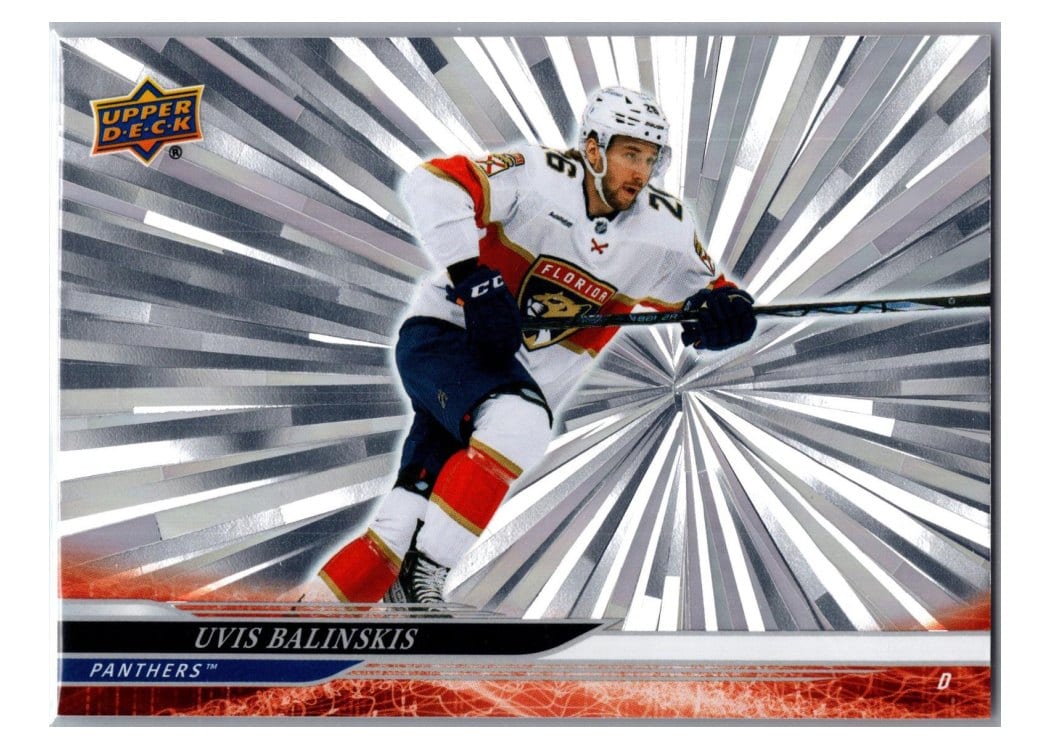 2024-25 Upper Deck Base Set Uvis Balinskis #322 card