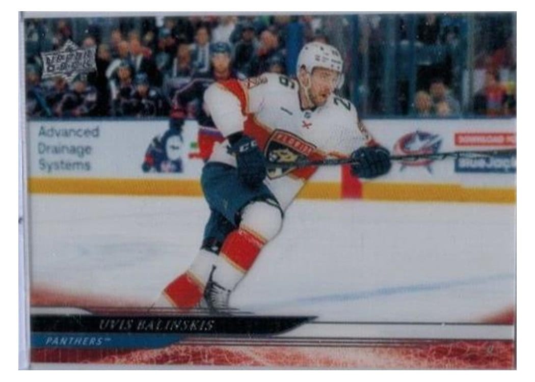 2024-25 Upper Deck Base Set Uvis Balinskis #322 card
