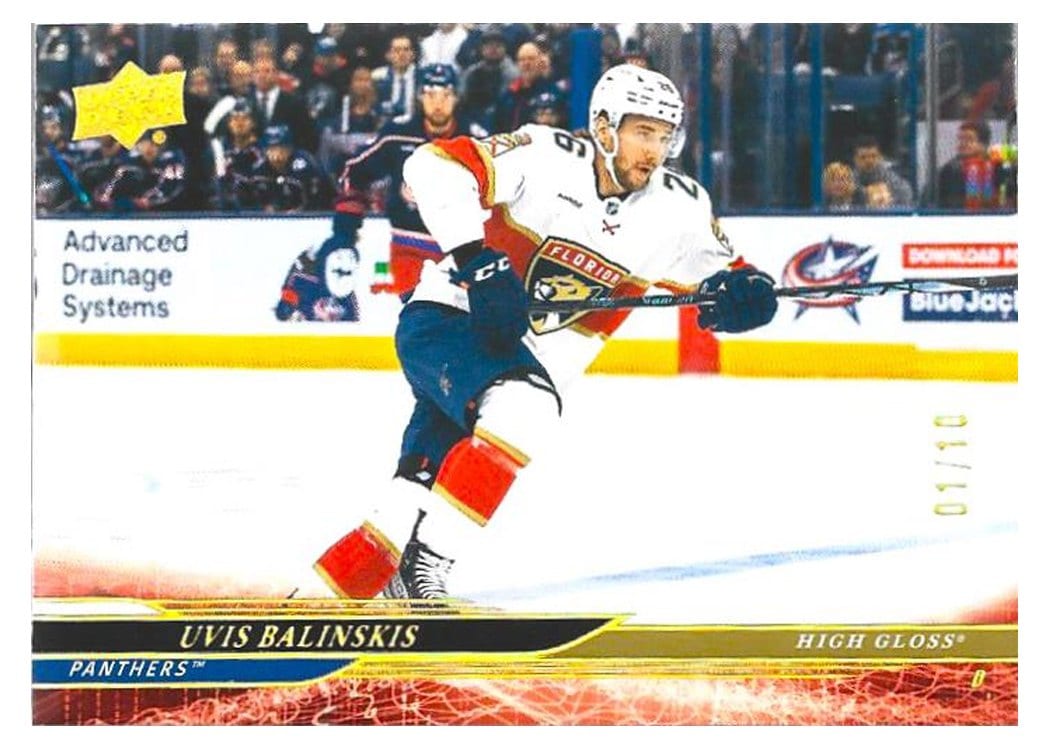 2024-25 Upper Deck Base Set Uvis Balinskis #322 card