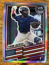 2026 Panini Stars and Stripes Prizm USA Vahn Lackey #28 card