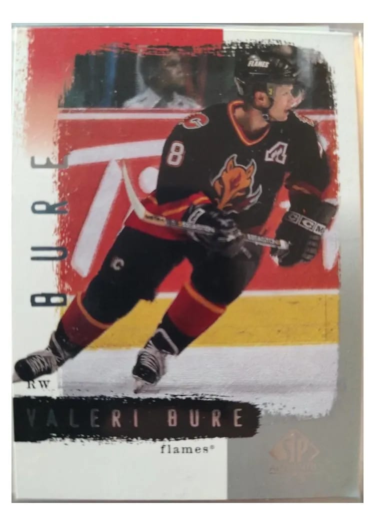 2000 SP Authentic Valeri Bure #13 card