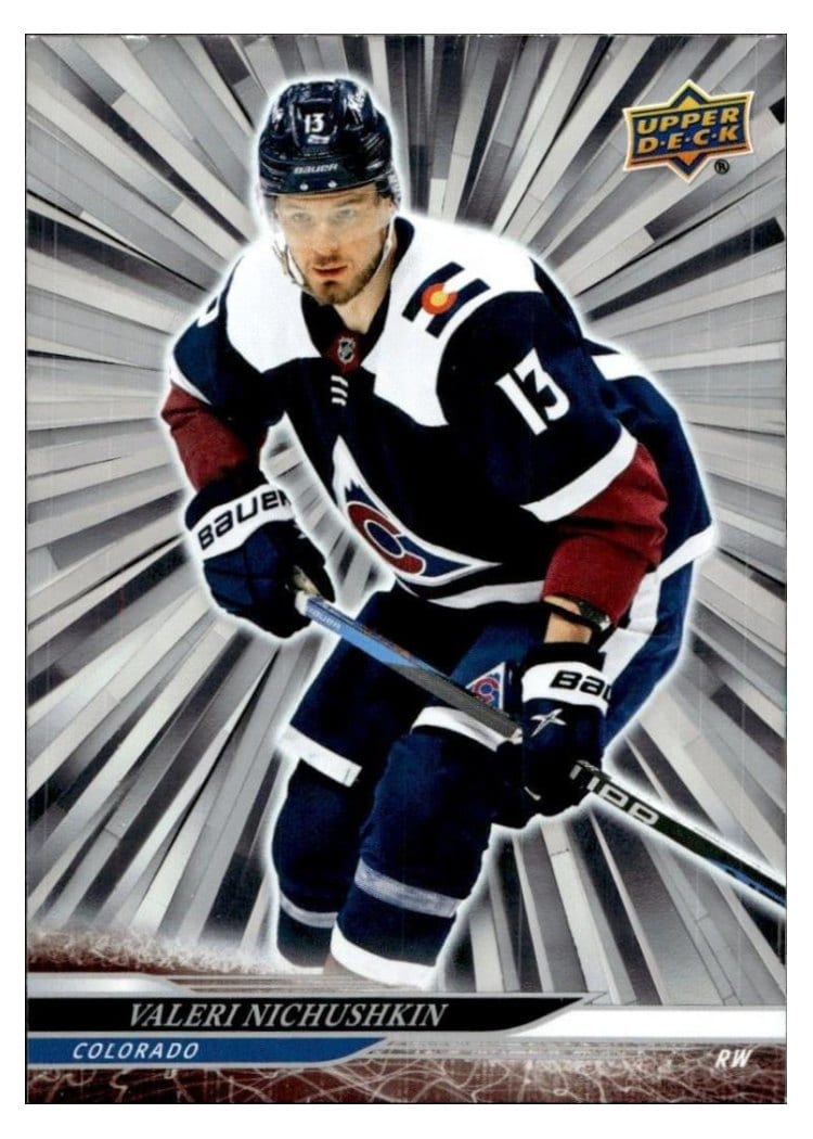 2024-25 Upper Deck Base Set Valeri Nichushkin #286 card