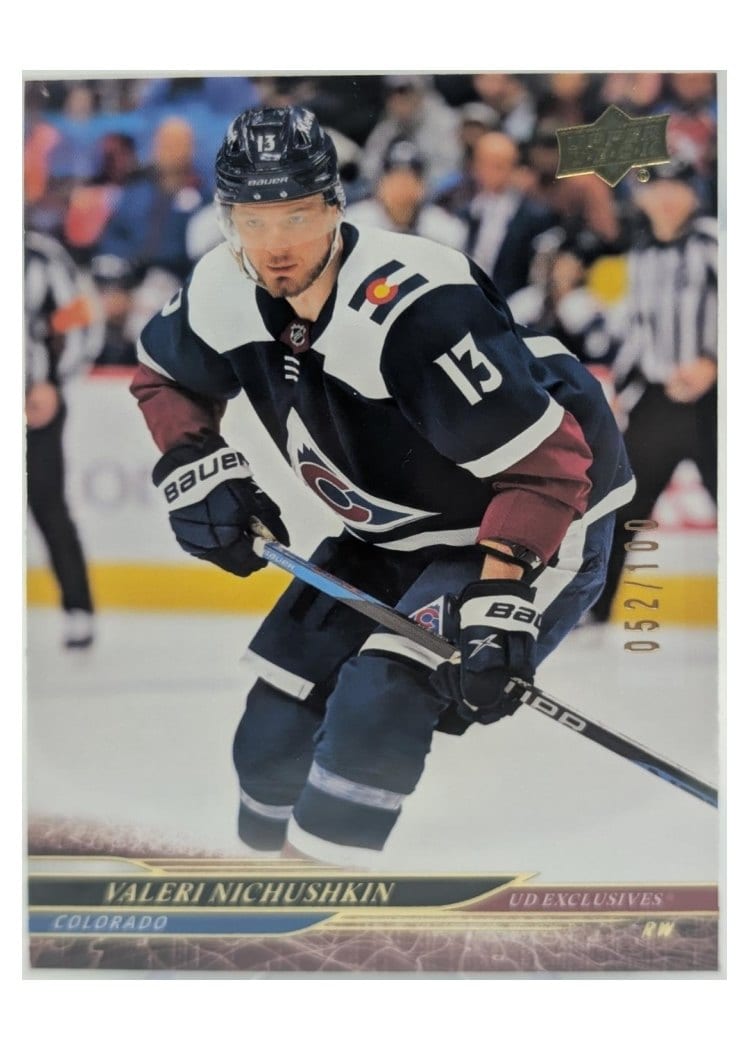 2024-25 Upper Deck Base Set Valeri Nichushkin Exclusive #286
