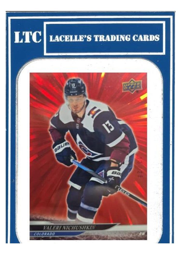 2024-25 Upper Deck Base Set Valeri Nichushkin Outburst Red #286