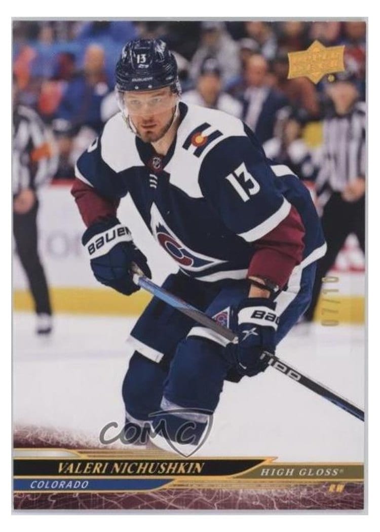 2024-25 Upper Deck Base Set Valeri Nichushkin High Gloss #286