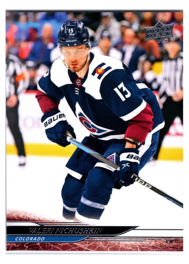 2024-25 Upper Deck Base Set Valeri Nichushkin #286 card