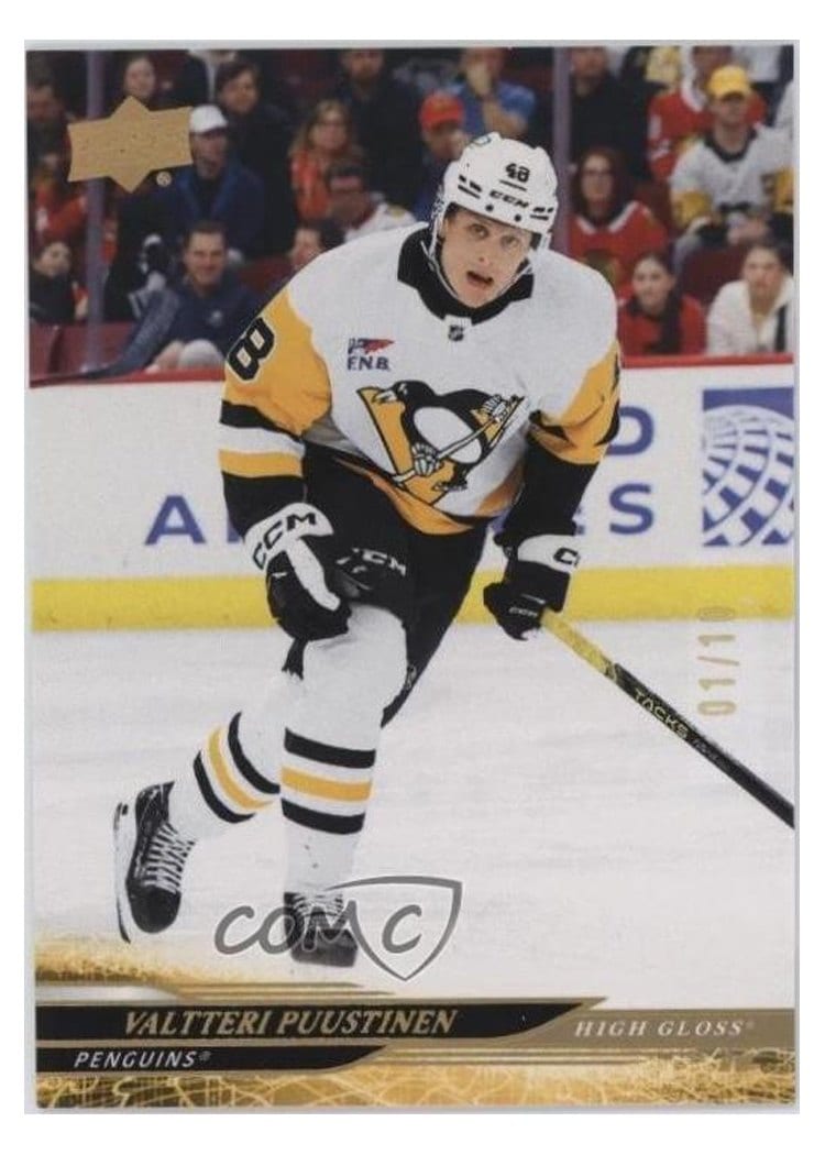 2024-25 Upper Deck Base Set Valtteri Puustinen #383 card