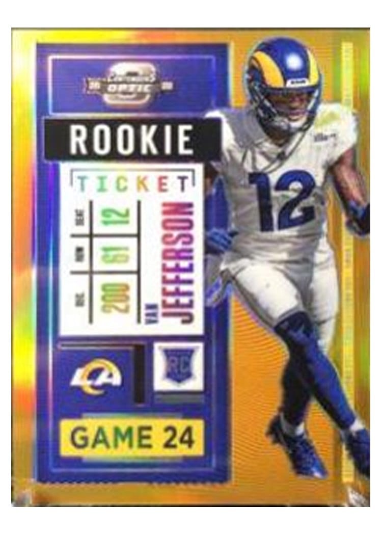 2020 Panini Contenders Optic Base Set Van Jefferson #94 card