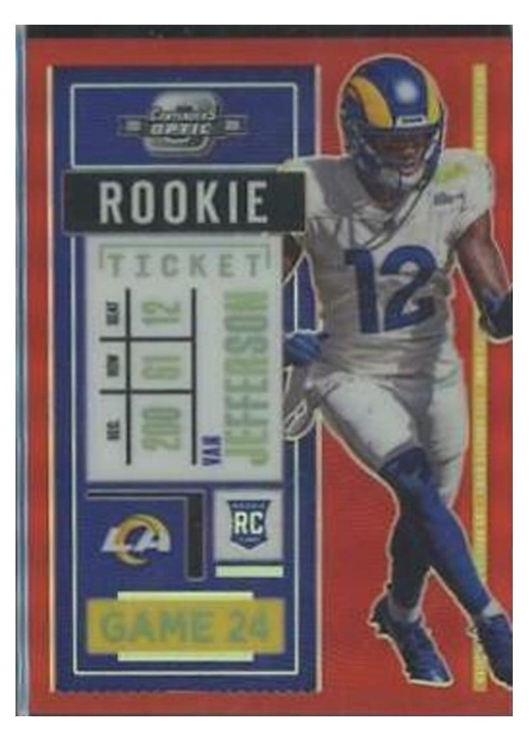 2020 Panini Contenders Optic Base Set Van Jefferson #94 card