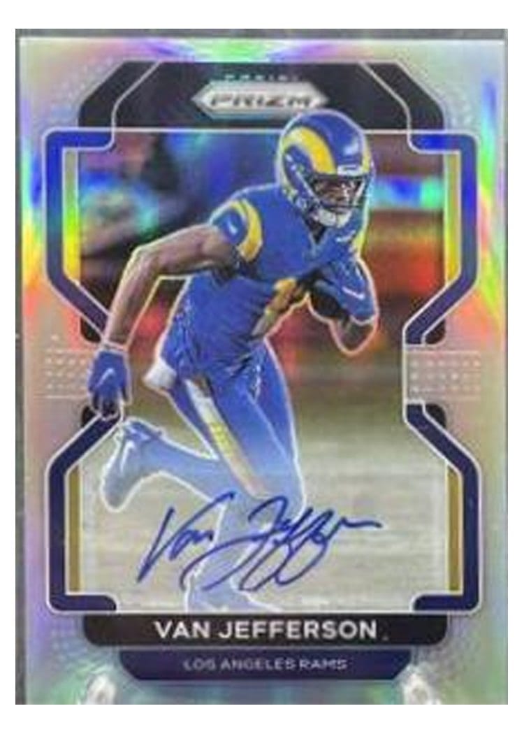 2021 Panini Prizm Base Set Van Jefferson #64 card