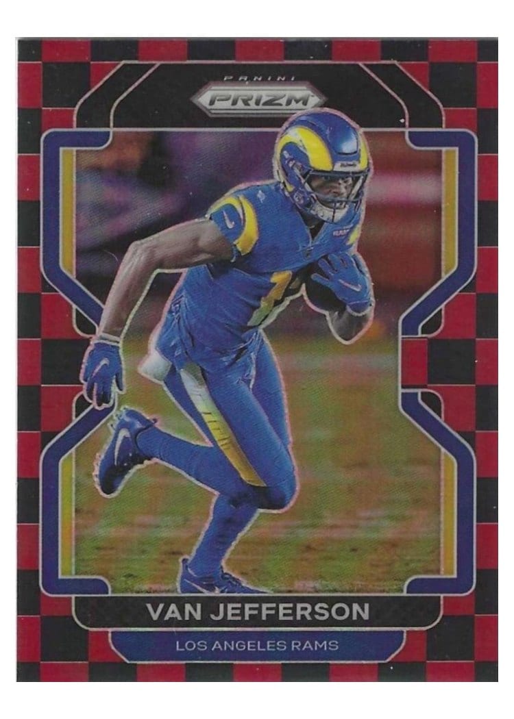 2021 Panini Prizm Base Set Van Jefferson #64 card