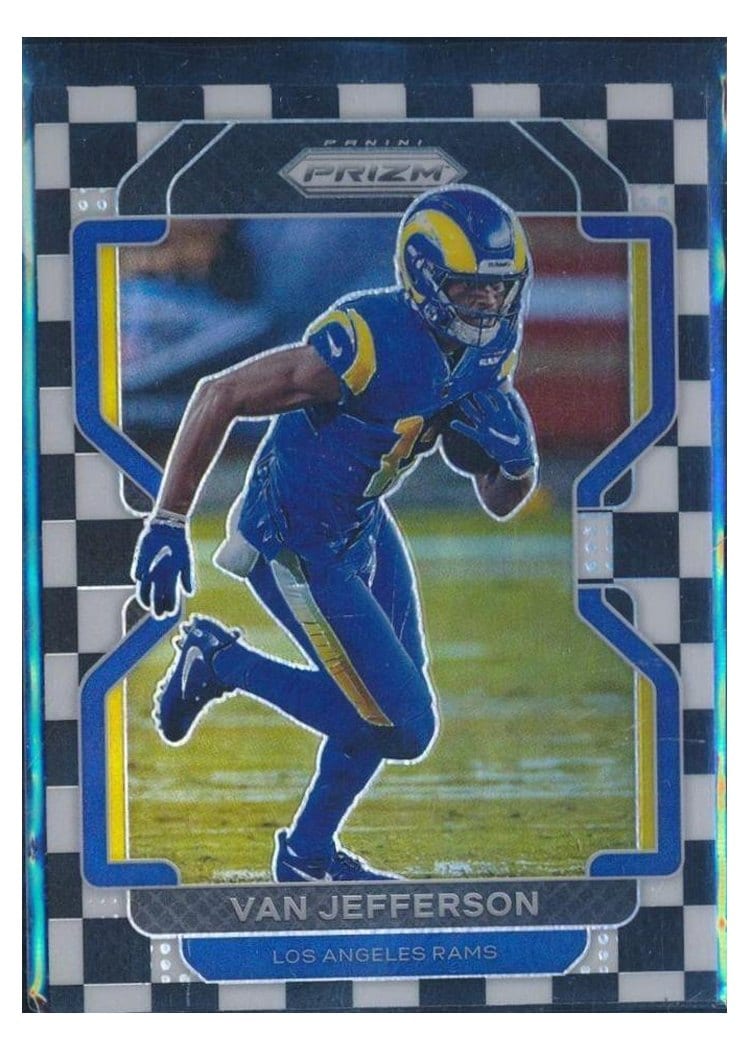 2021 Panini Prizm Base Set Van Jefferson #64 card
