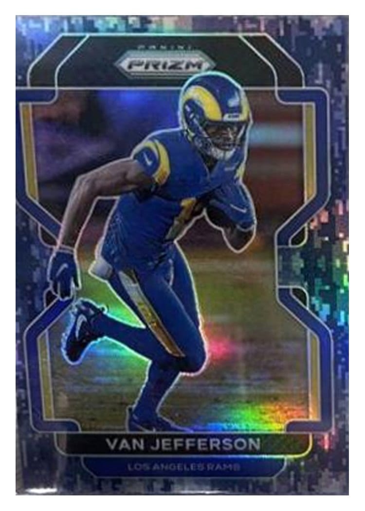 2021 Panini Prizm Base Set Van Jefferson #64 card