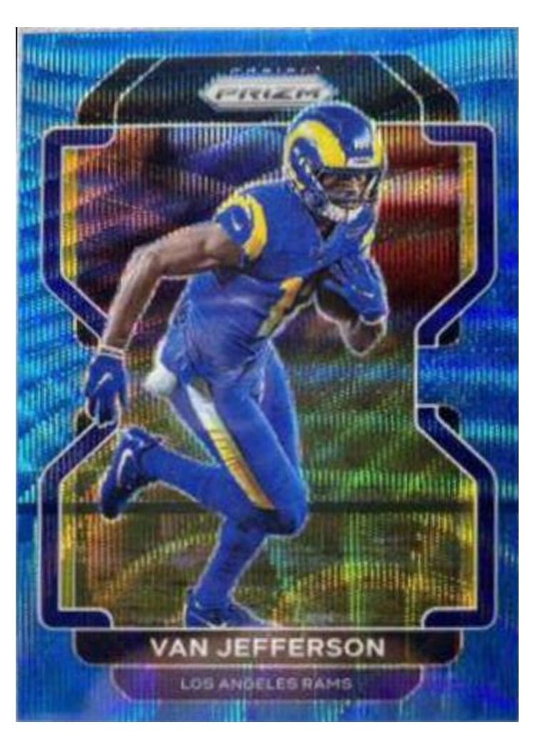 2021 Panini Prizm Base Set Van Jefferson #64 card