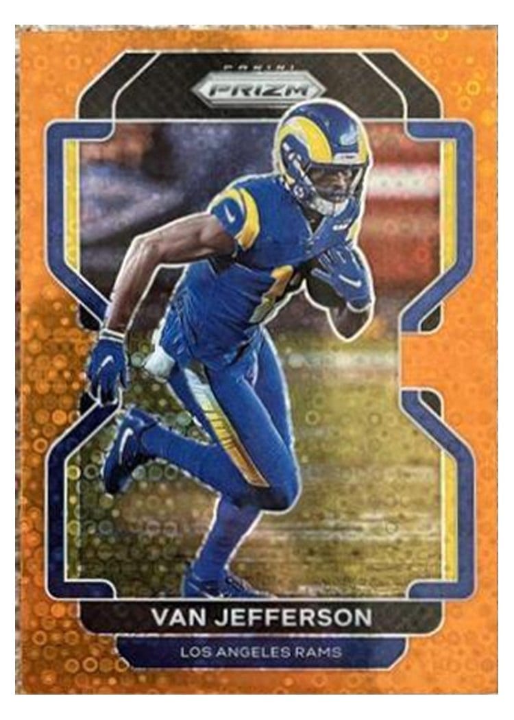 2021 Panini Prizm Base Set Van Jefferson #64 card
