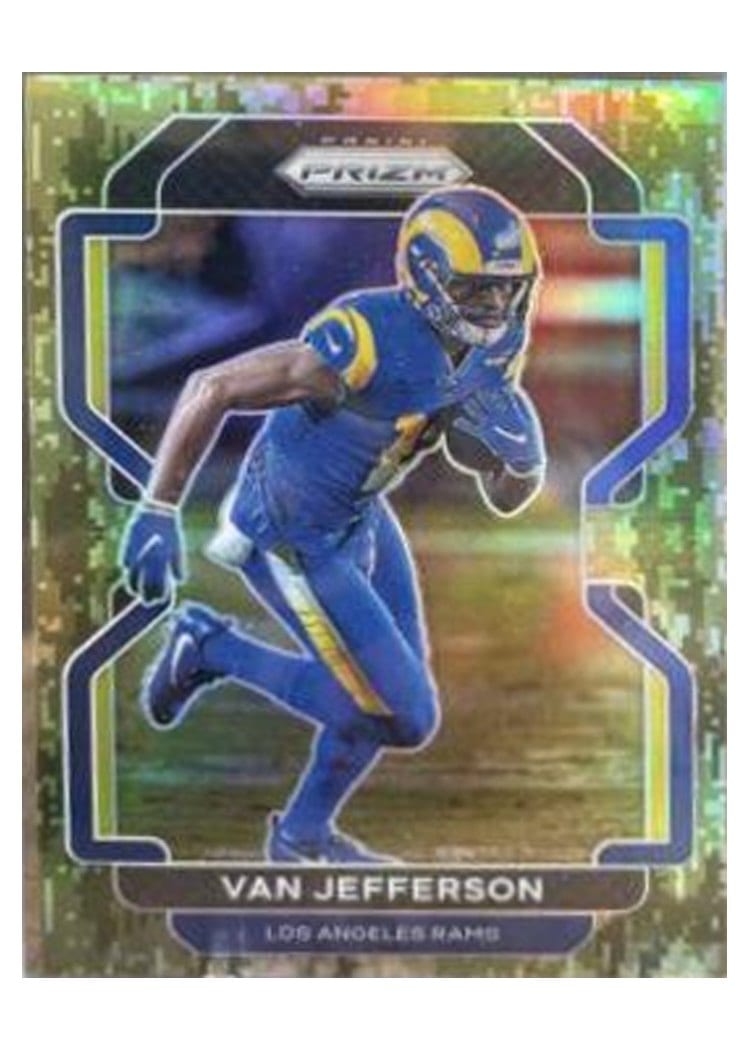 2021 Panini Prizm Base Set Van Jefferson #64 card
