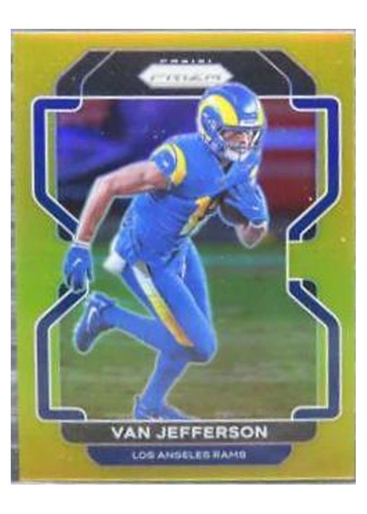2021 Panini Prizm Base Set Van Jefferson #64 card