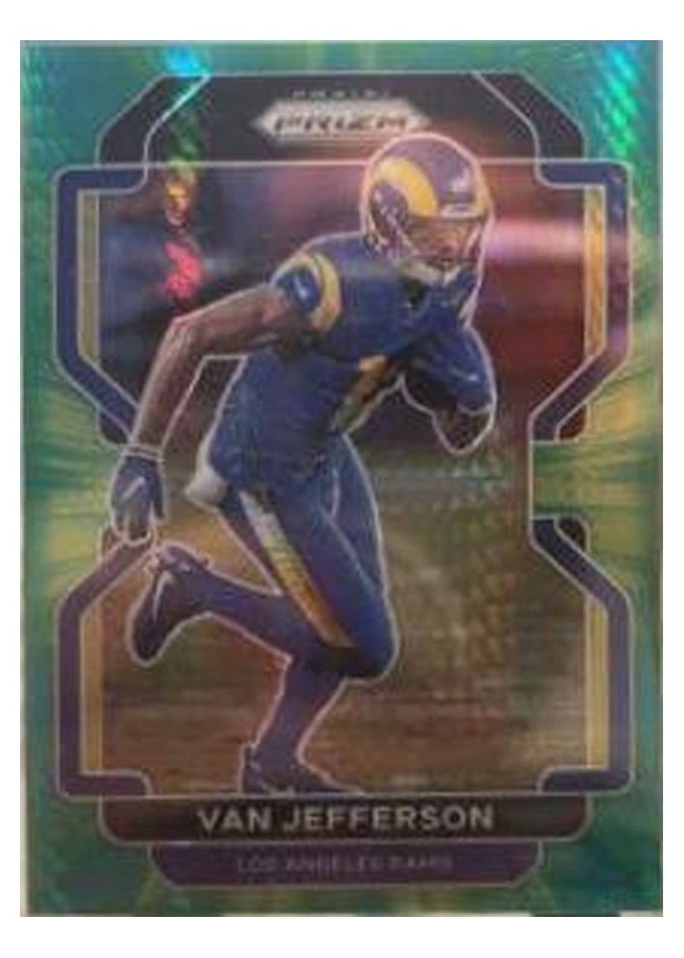 2021 Panini Prizm Base Set Van Jefferson #64 card