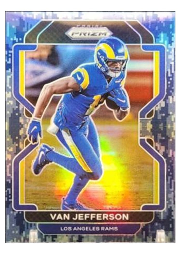 2021 Panini Prizm Base Set Van Jefferson #64 card