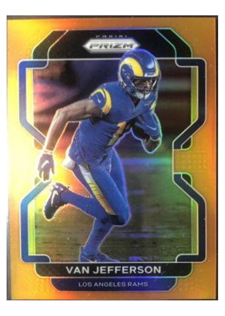 2021 Panini Prizm Base Set Van Jefferson #64 card