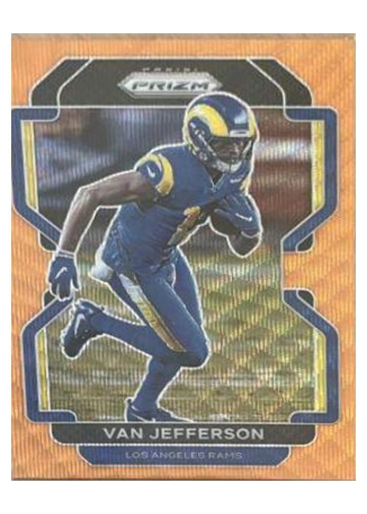 2021 Panini Prizm Base Set Van Jefferson #64 card