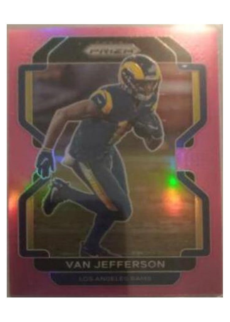 2021 Panini Prizm Base Set Van Jefferson #64 card