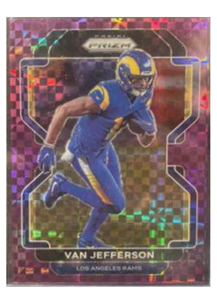 2021 Panini Prizm Base Set Van Jefferson #64 card