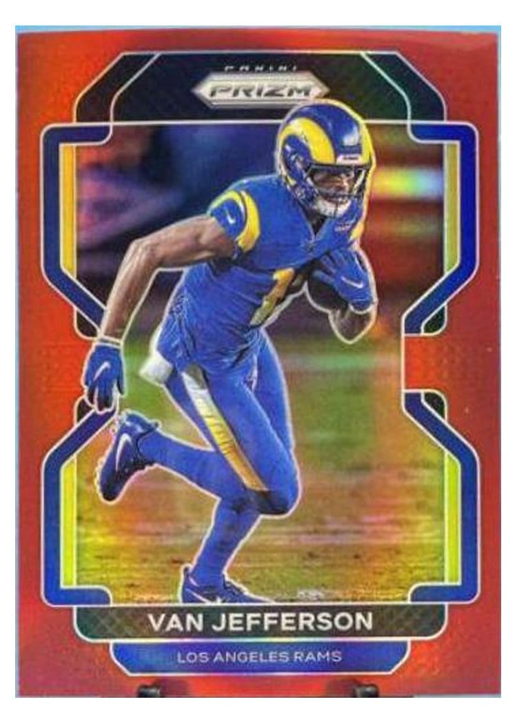 2021 Panini Prizm Base Set Van Jefferson #64 card