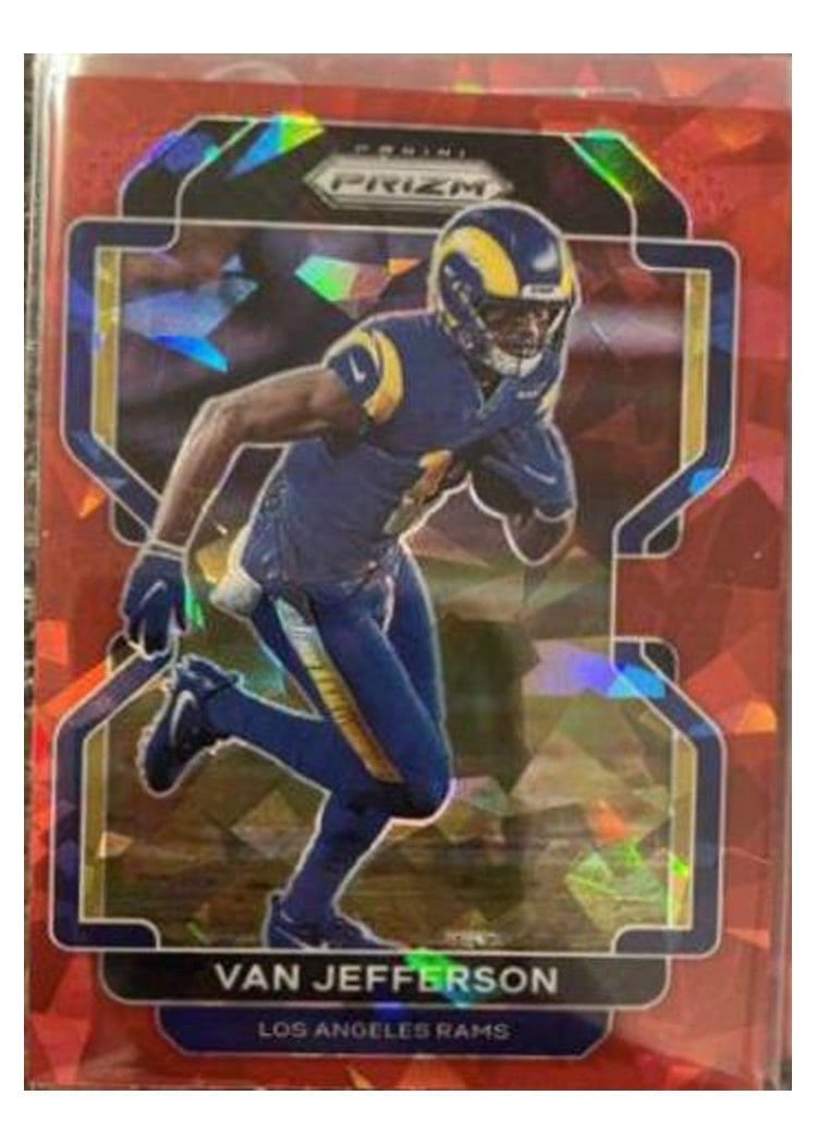 2021 Panini Prizm Base Set Van Jefferson #64 card