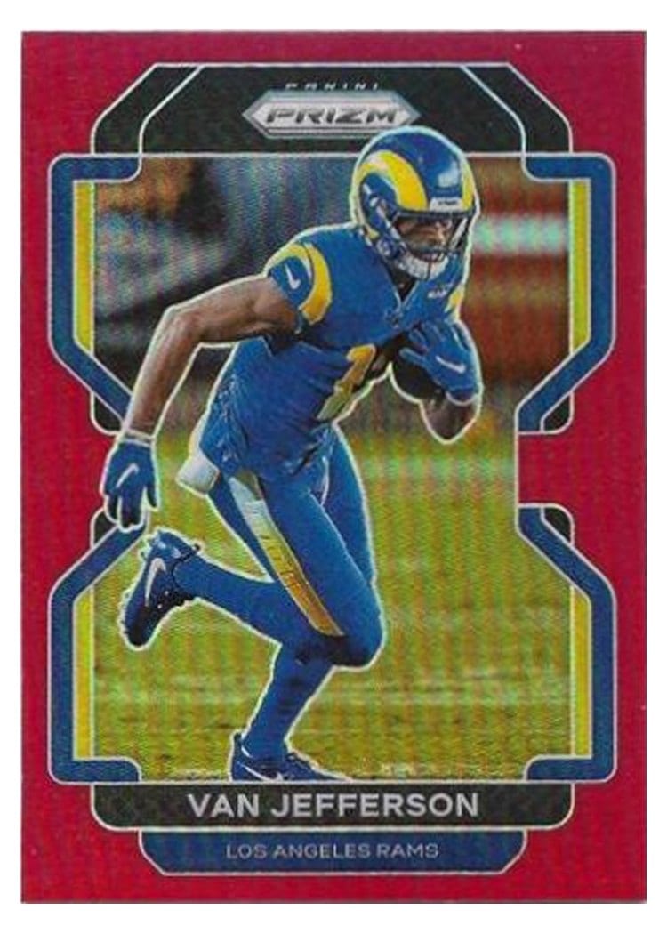 2021 Panini Prizm Base Set Van Jefferson #64 card