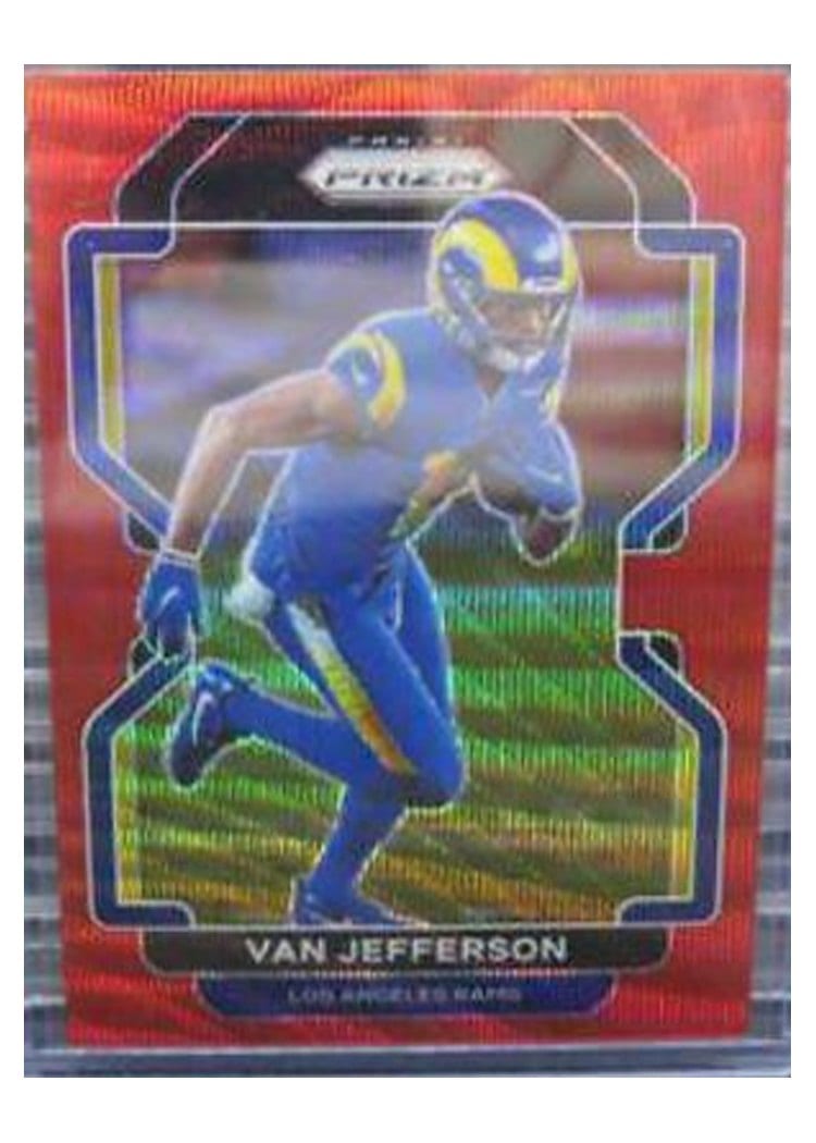 2021 Panini Prizm Base Set Van Jefferson #64 card
