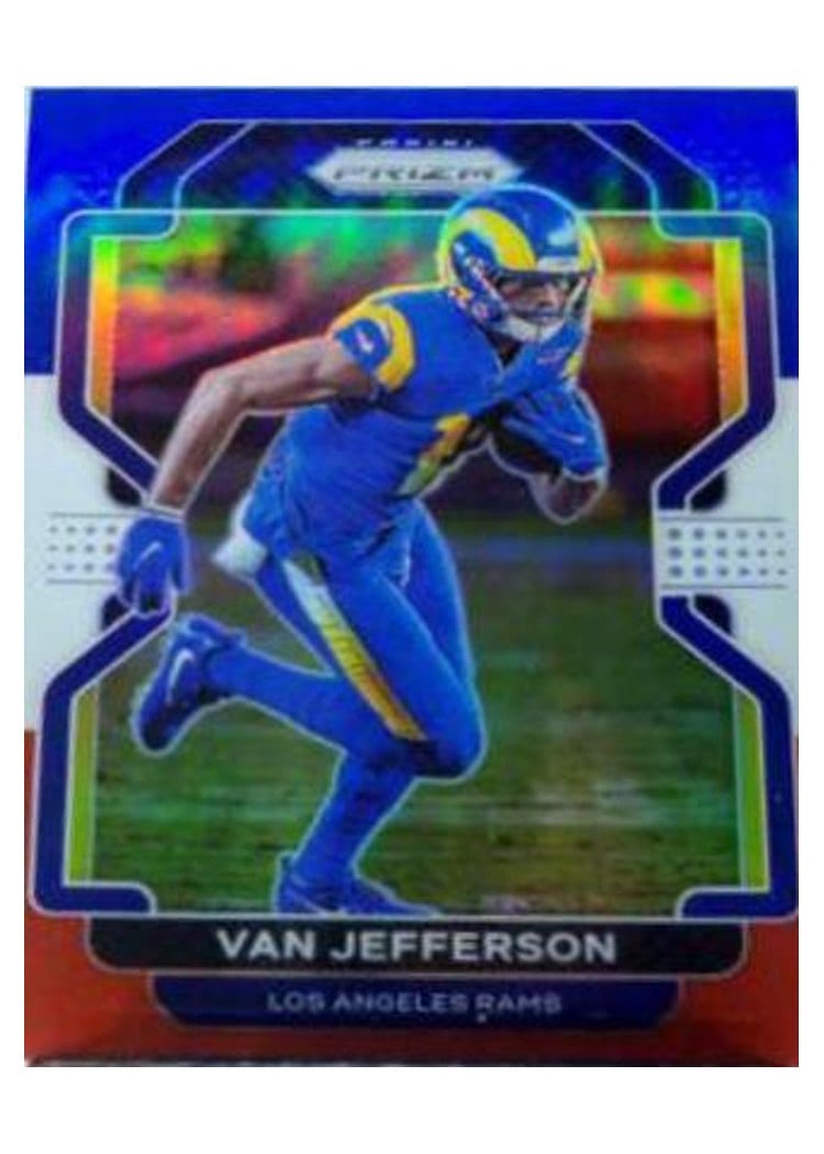 2021 Panini Prizm Base Set Van Jefferson #64 card