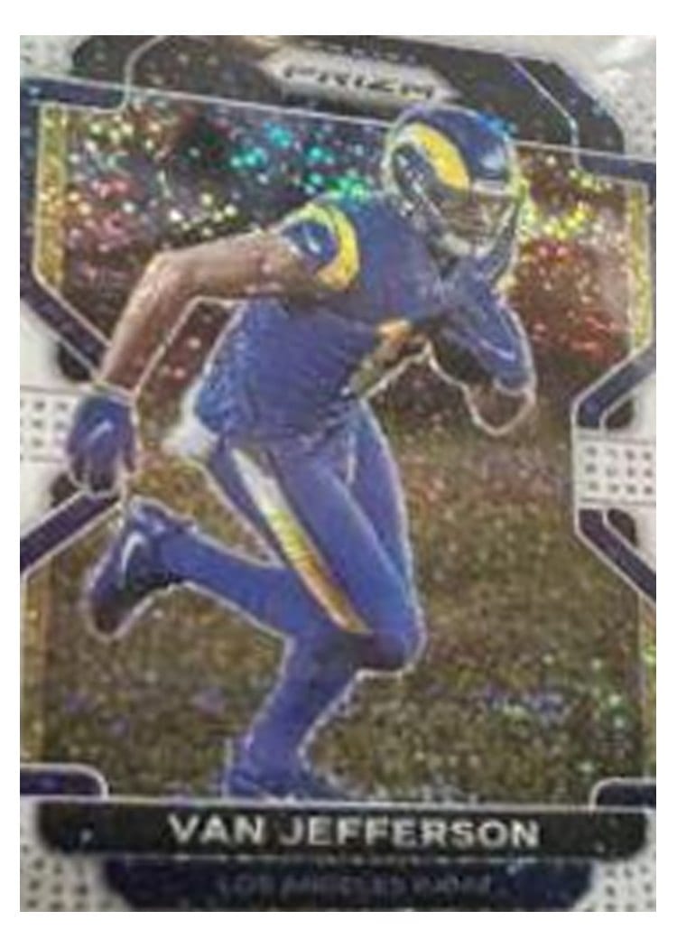 2021 Panini Prizm Base Set Van Jefferson #64 card