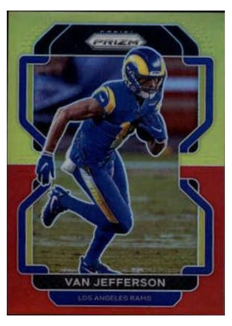 2021 Panini Prizm Base Set Van Jefferson #64 card