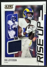 2022 Score Rise Up Van Jefferson #RU24 card