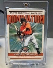 2024 Panini Prospect Edition Domination Vance Honeycutt #25 card