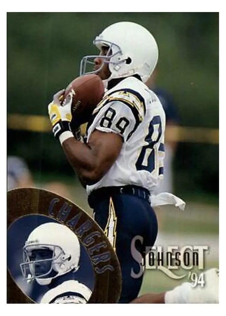 1994 Panini Select Vance Johnson #82 card