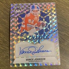 2024 Panini Mosaic Scripts Vance Johnson #SC-VJN card