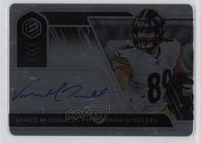 2020 Panini Elements Steel Signatures Vance McDonald #SS-VM card