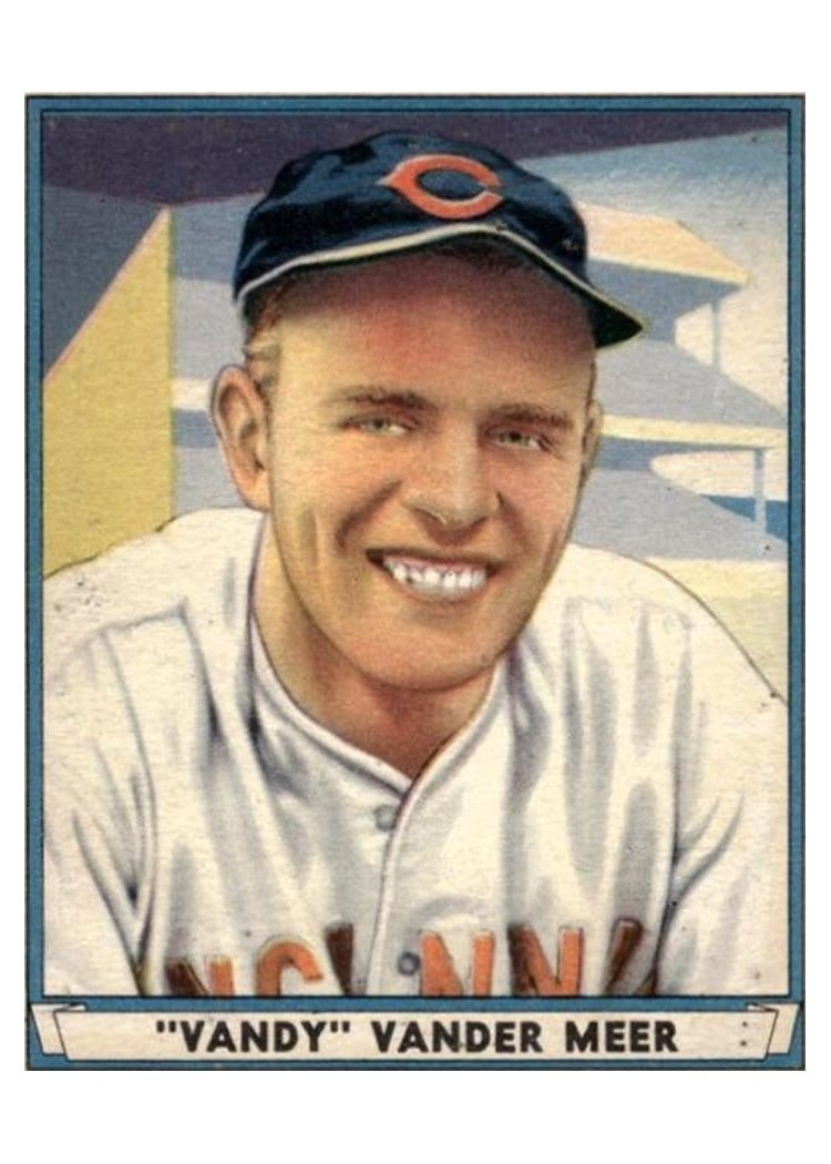 1941 Play Ball Vandy Vander Meer card