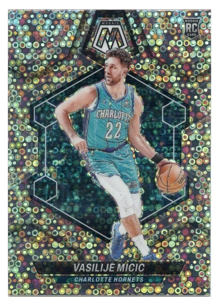 2023-24 Panini Mosaic Base Set Vasilije Micic #215 card