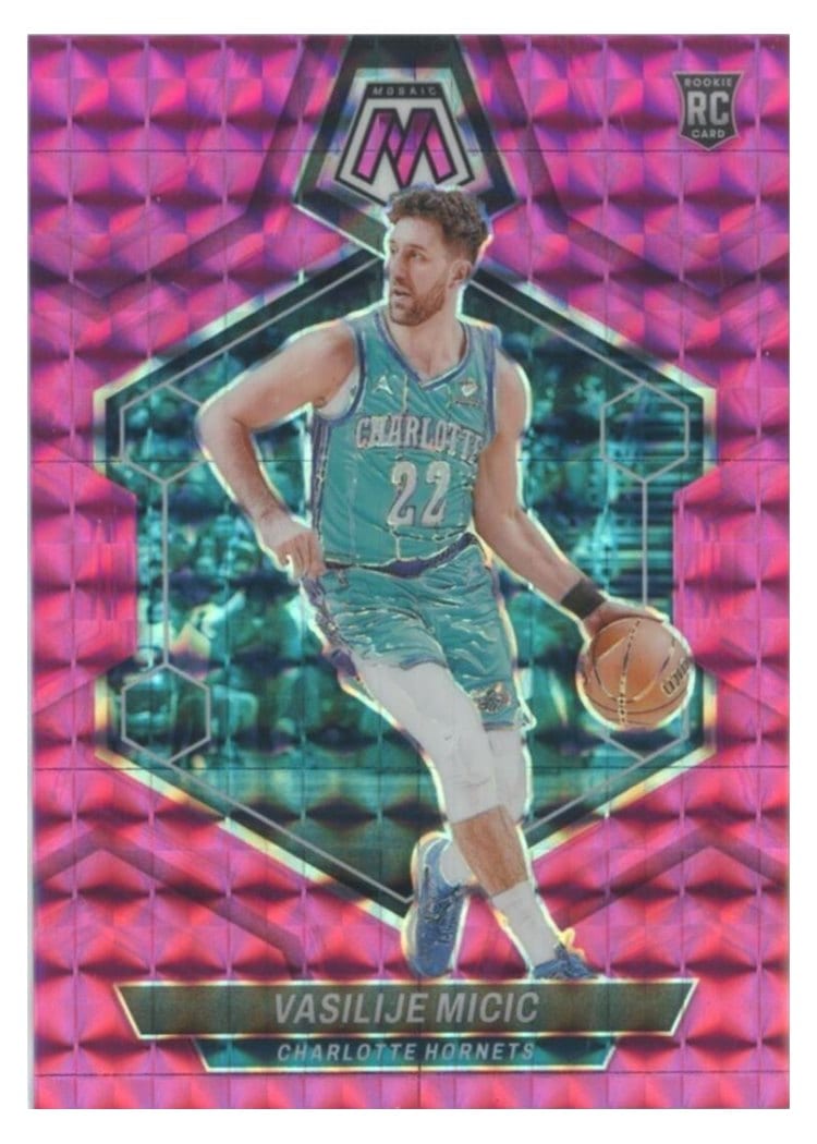 2023-24 Panini Mosaic Base Set Vasilije Micic #215 card